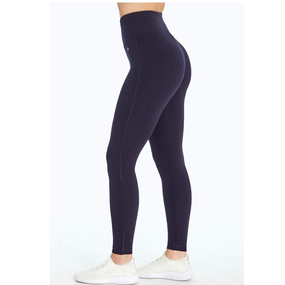 BALLY TOTAL FITNESS Midnight Blue 27" Leggings Tummy Control NWT!